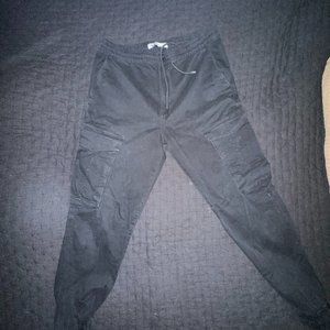 Zara Black Cargo Jogger